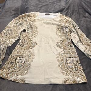 J.McLaughlin XS fitted long-sleeve top